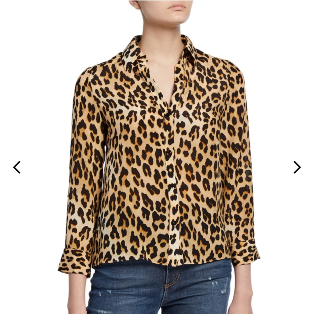Leopard Print Women's Top